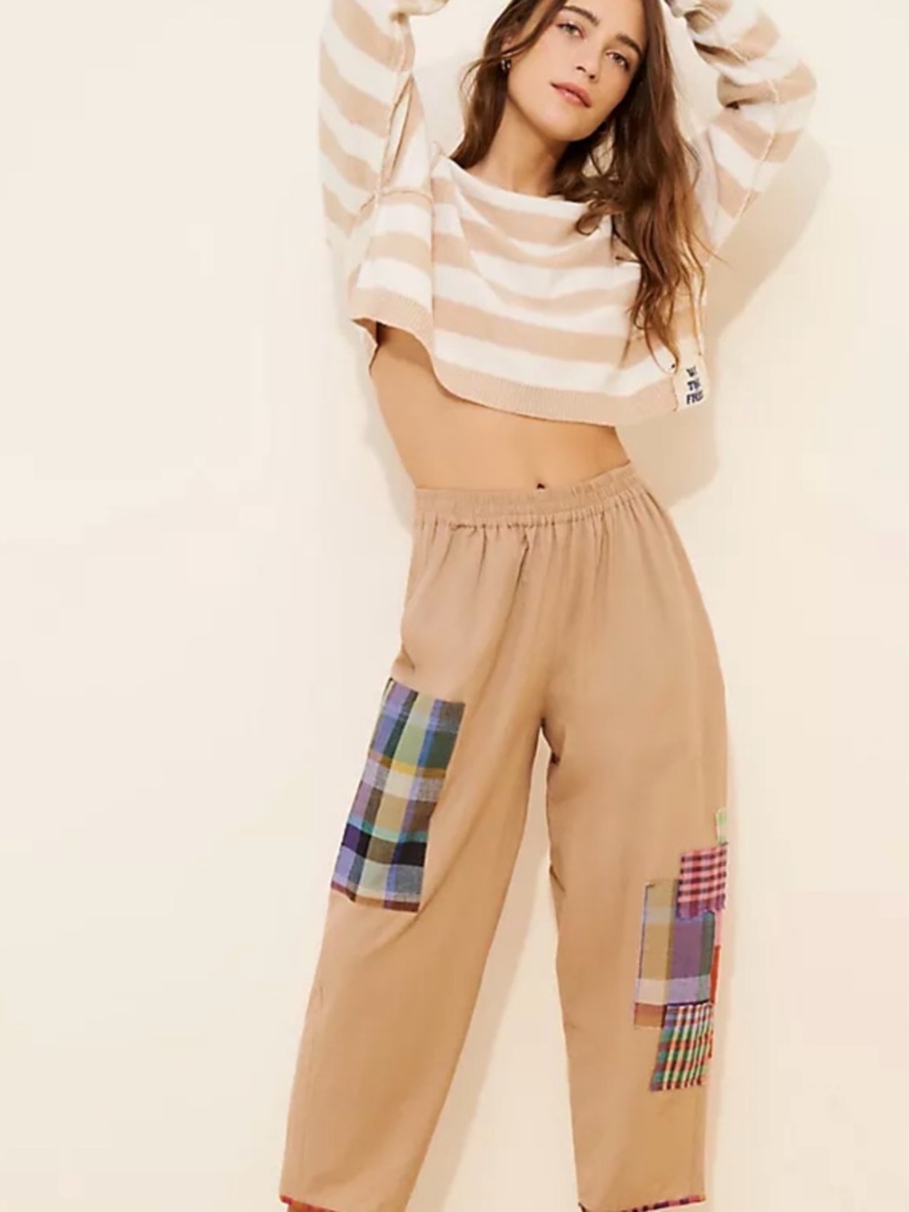 Anthropologie Rujuta Sheth Collage High-Rise Pants 🔥 Size M